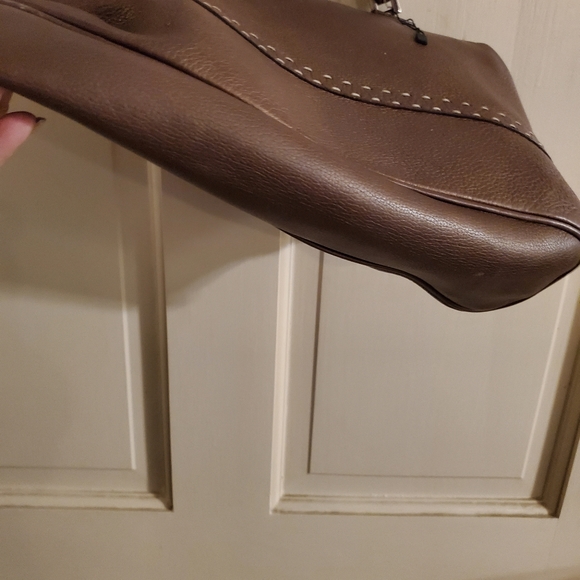 100% Authentic FENDI Brown leather